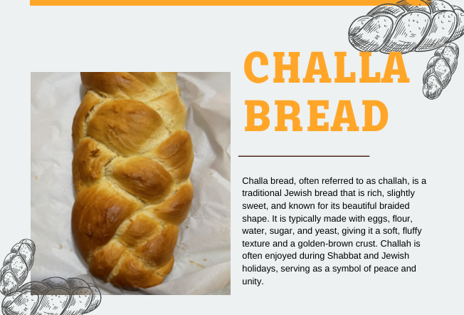 Ultimate Challah Bread eBook cover with braided loaf, baking tips, and recipe highlights.