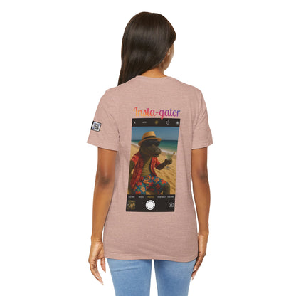 Insta-Gator Fun Unisex T-Shirt Style 2