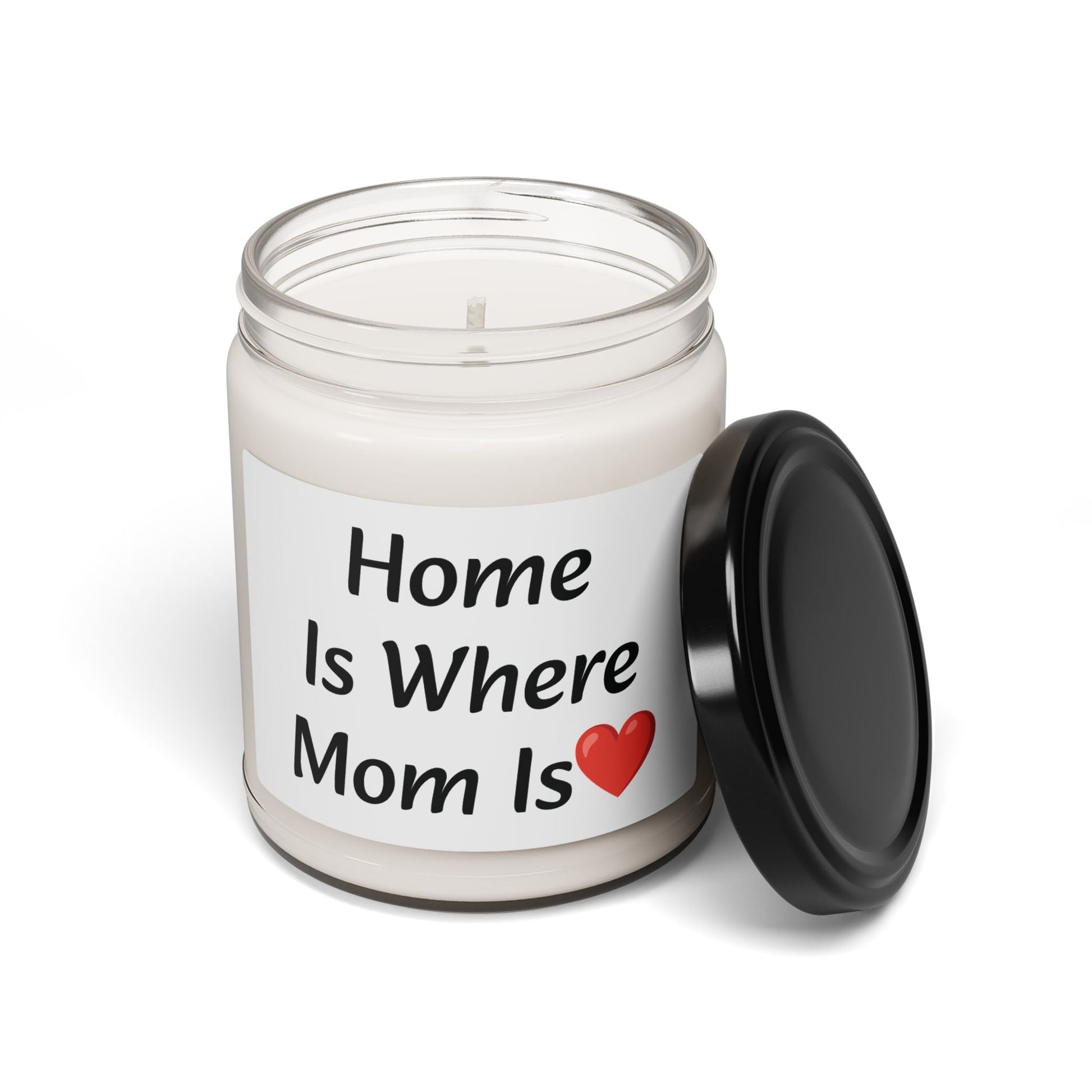 Home Is Where Mom Is ❤️ Soy Candle - 9oz Aromatherapy Gift for Mother's Day & Home Décor