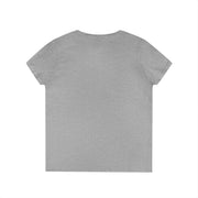 Inspirational Ladies' V-Neck T-Shirt - 'All Things Are Possible With God'