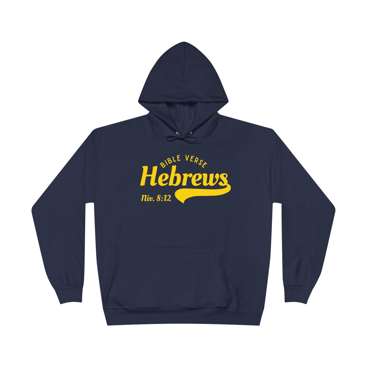 Hebrews 8:12 Unisex EcoSmart® Pullover Hoodie Sweatshirt
