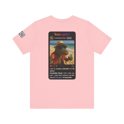 Insta-gator Fun Unisex T-Shirt Style 1