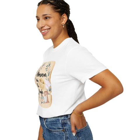 Unisex garment-dyed T-shirt celebrating Mom&