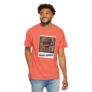 Vibrant Bread Winner T-Shirt in coral, featuring graphic design and relaxed fit.