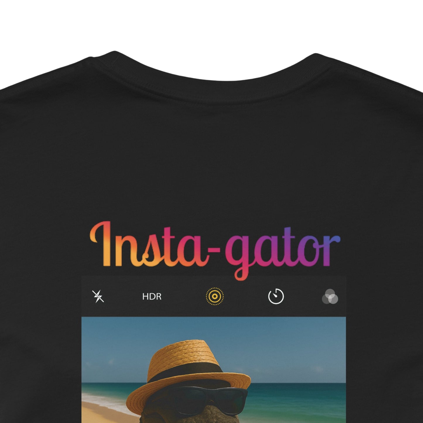 Insta-Gator Fun Unisex T-Shirt Style 2