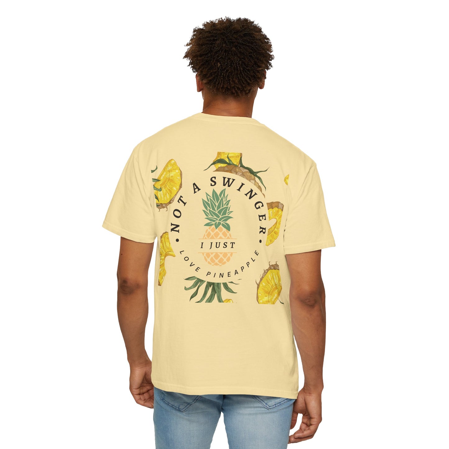 Fun Pineapple Graphic Unisex T-Shirt