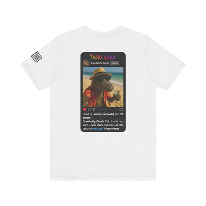 Insta-gator Fun Unisex T-Shirt Style 1