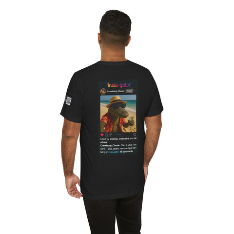 Insta-gator Fun Unisex T-Shirt Style 1