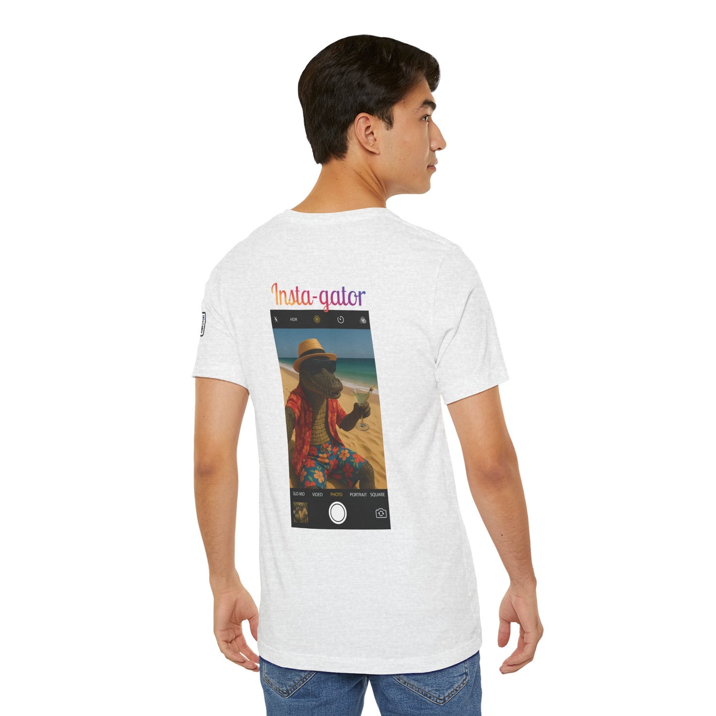 Insta-Gator Fun Unisex T-Shirt Style 2