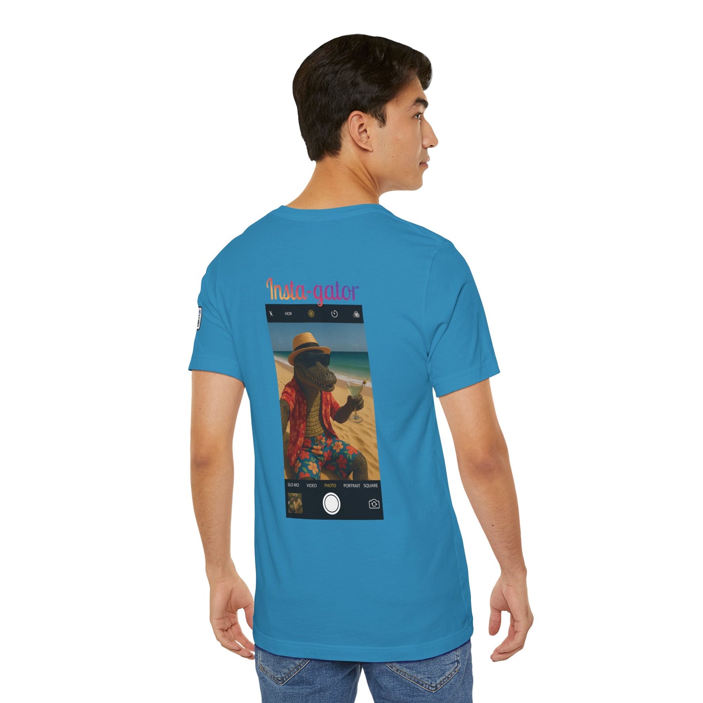 Insta-Gator Fun Unisex T-Shirt Style 2