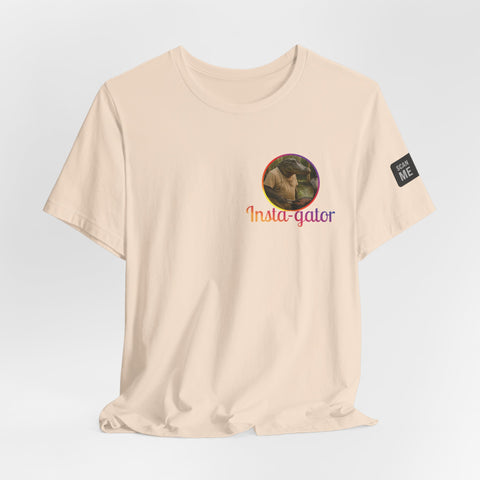 Insta-gator Fun Unisex T-Shirt Style 1