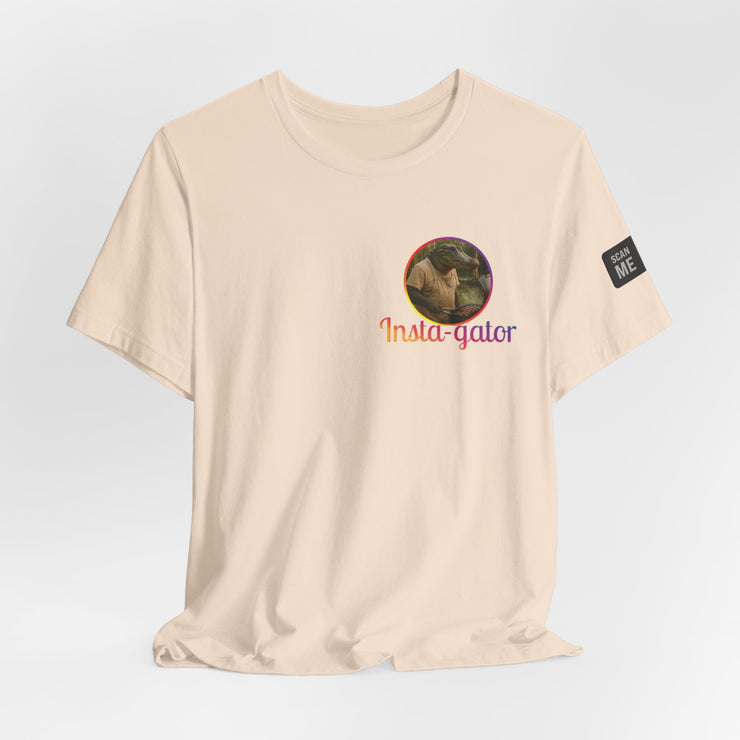 Insta-gator Fun Unisex T-Shirt Style 1