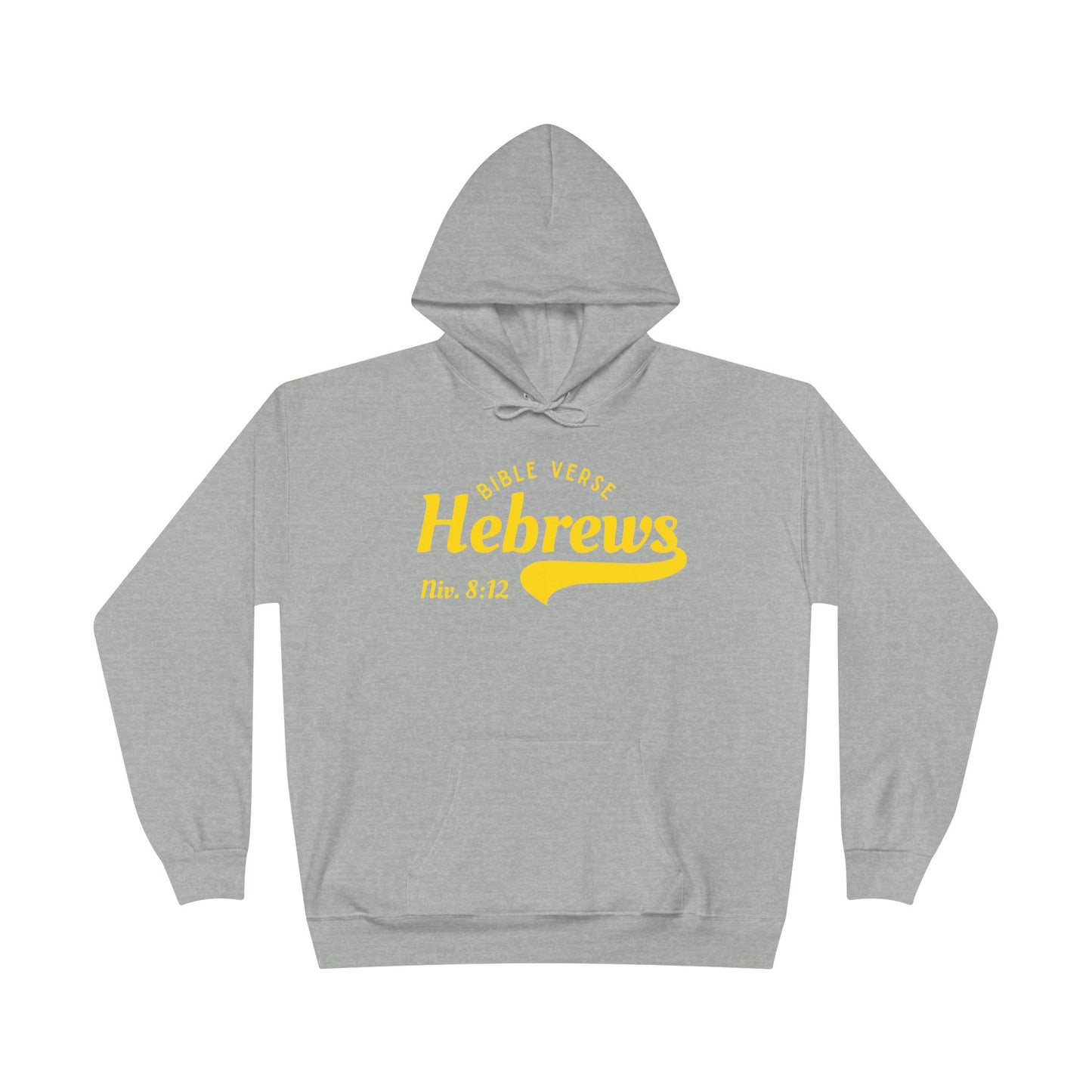 Hebrews 8:12 Unisex EcoSmart® Pullover Hoodie Sweatshirt