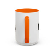 Motivational Accent Coffee Mug with "Do It Today" text and orange handle.