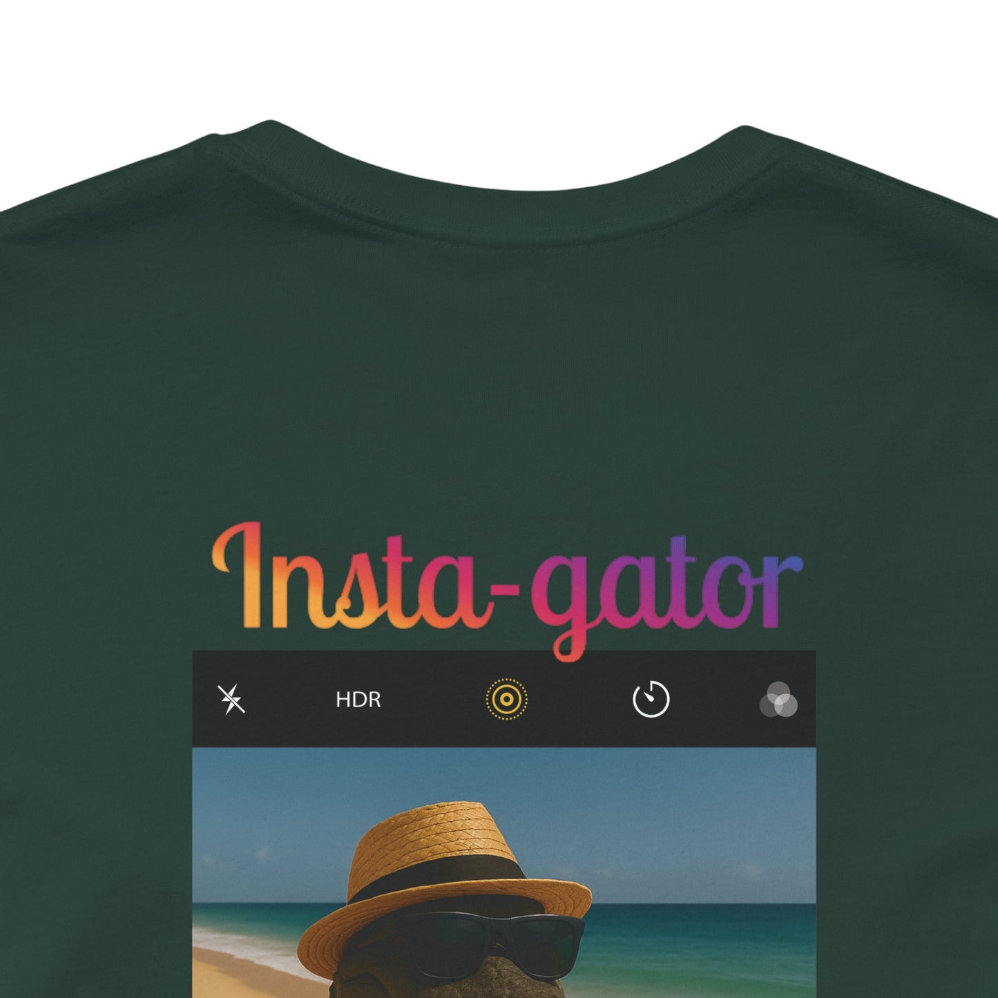 Insta-Gator Fun Unisex T-Shirt Style 2
