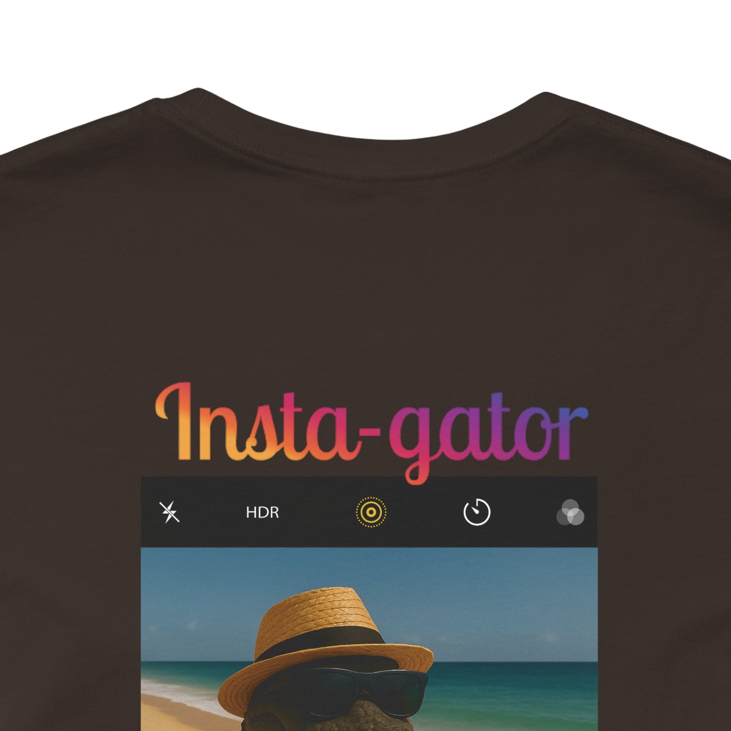 Insta-Gator Fun Unisex T-Shirt Style 2