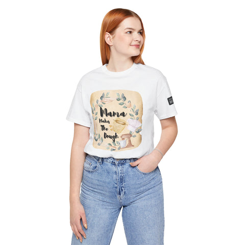 Momma Makes The Dough Short Sleeve Funny Cooking Shirt