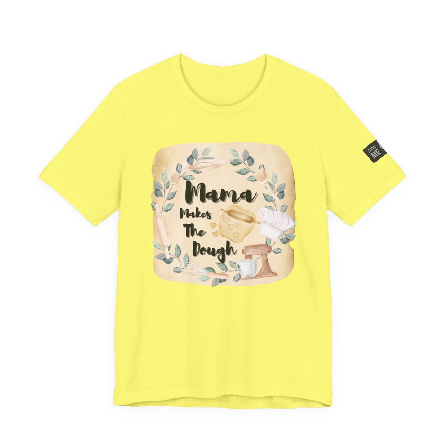 Momma Makes The Dough Short Sleeve Funny Cooking Shirt