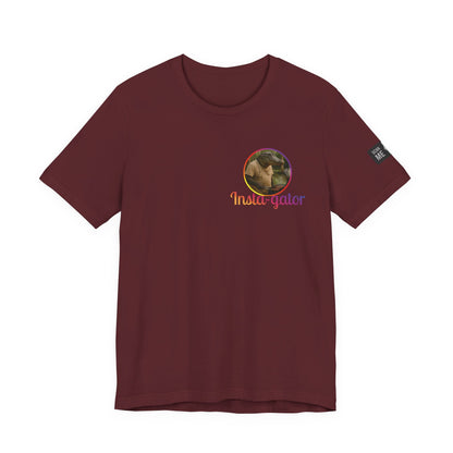 Insta-gator Fun Unisex T-Shirt Style 1