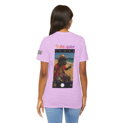 Insta-Gator Fun Unisex T-Shirt Style 2