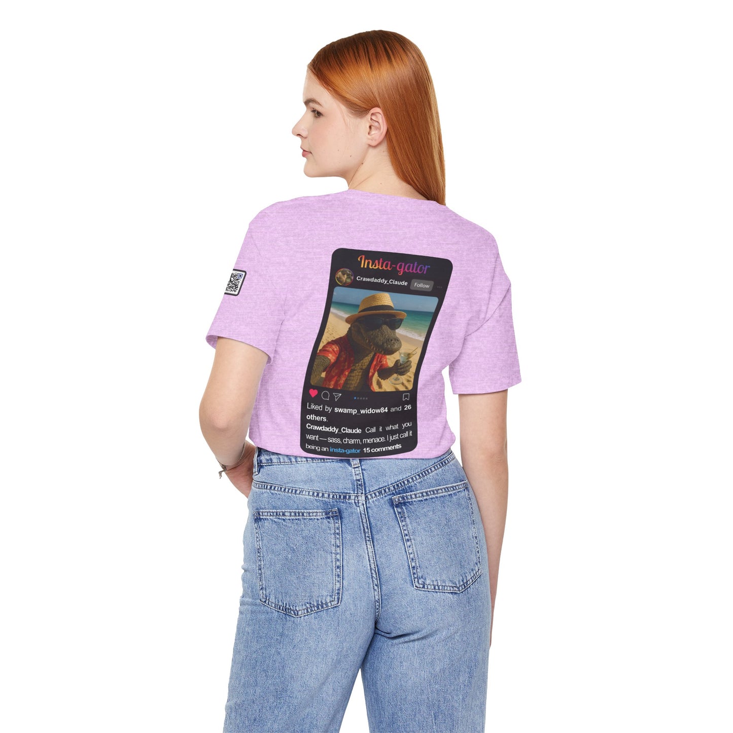 Insta-gator Fun Unisex T-Shirt Style 1