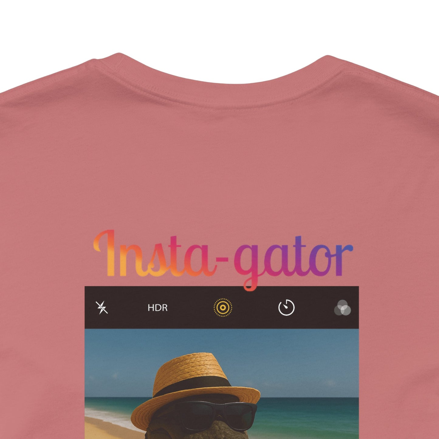 Insta-Gator Fun Unisex T-Shirt Style 2