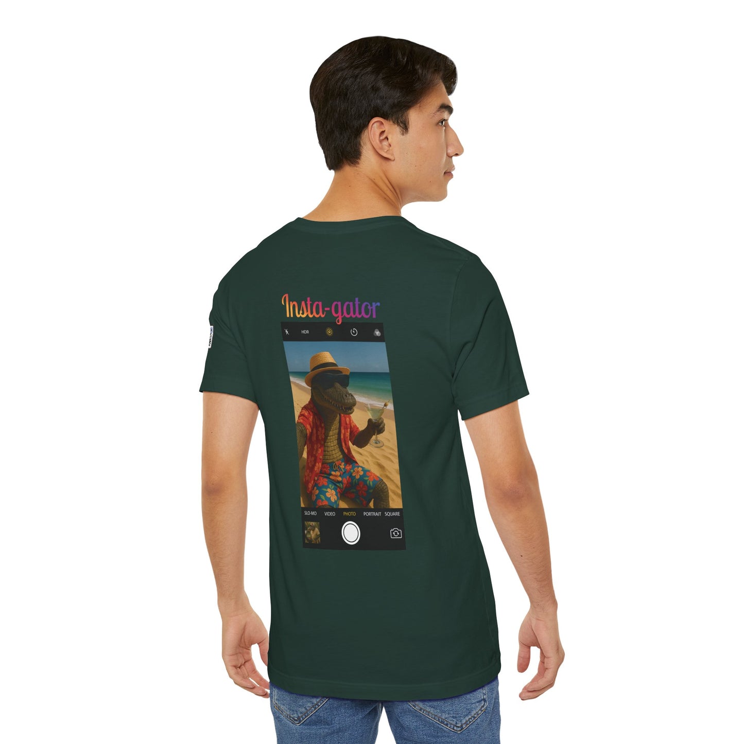 Insta-Gator Fun Unisex T-Shirt Style 2