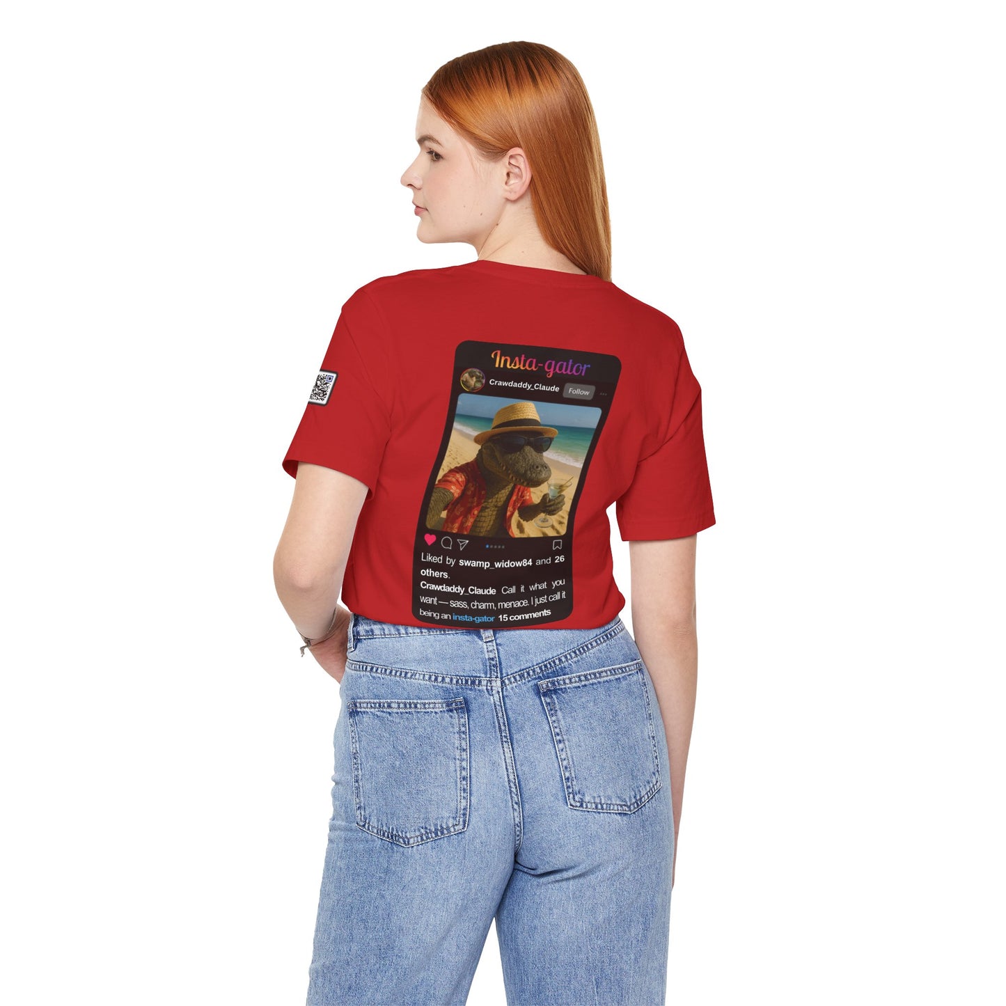 Insta-gator Fun Unisex T-Shirt Style 1