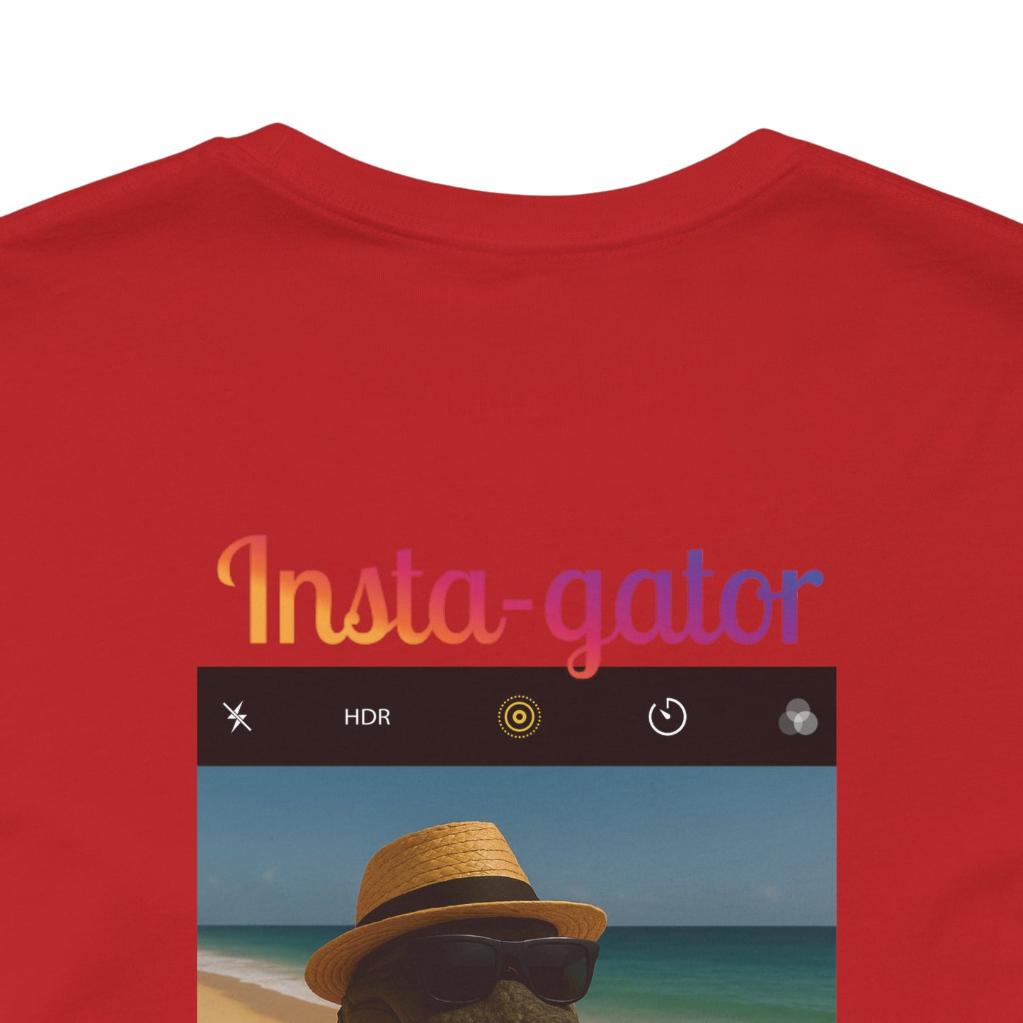 Insta-Gator Fun Unisex T-Shirt Style 2