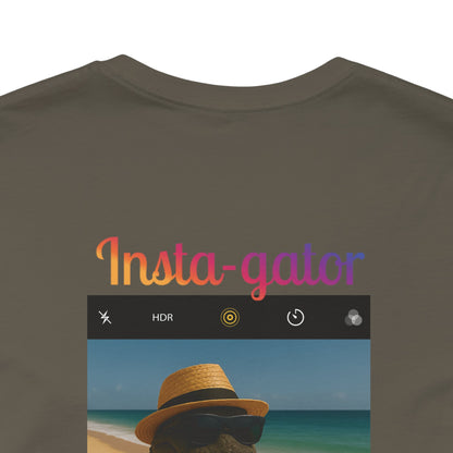 Insta-Gator Fun Unisex T-Shirt Style 2