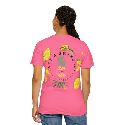 Fun Pineapple Graphic Unisex T-Shirt