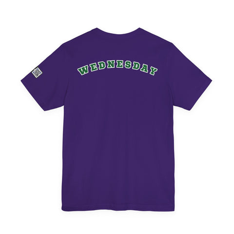Wednesday Reminder Tee, Cute Graphic Shirt, Unisex Tee for Casual Wear, Funny Gift for Friends, Everyday Humor Tee