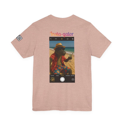 Insta-Gator Fun Unisex T-Shirt Style 2