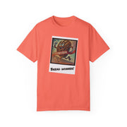 Unisex Bread Winner T-Shirt in vibrant color with unique print, made from 100% US cotton, garment-dyed for softness.