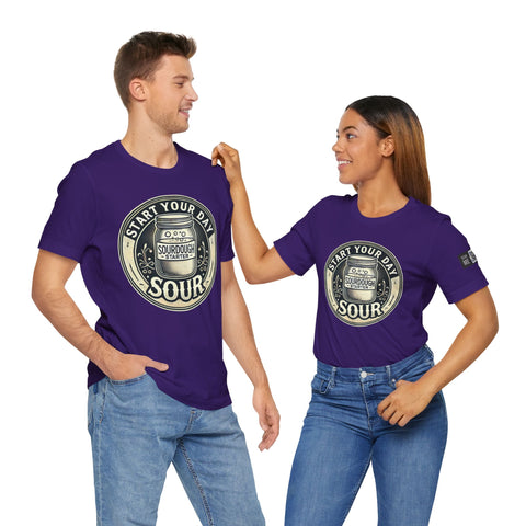 Sourdough Starter Unisex shirt, Start Your Day Sour