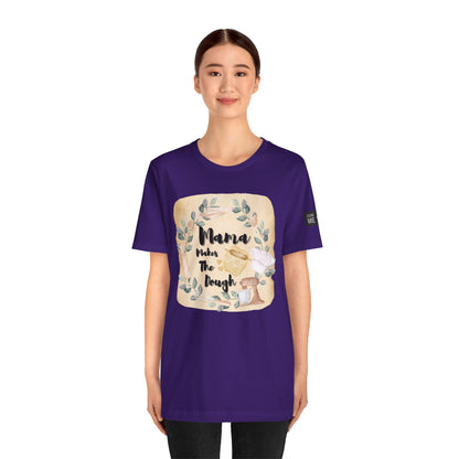 Momma Makes The Dough Short Sleeve Funny Cooking Shirt