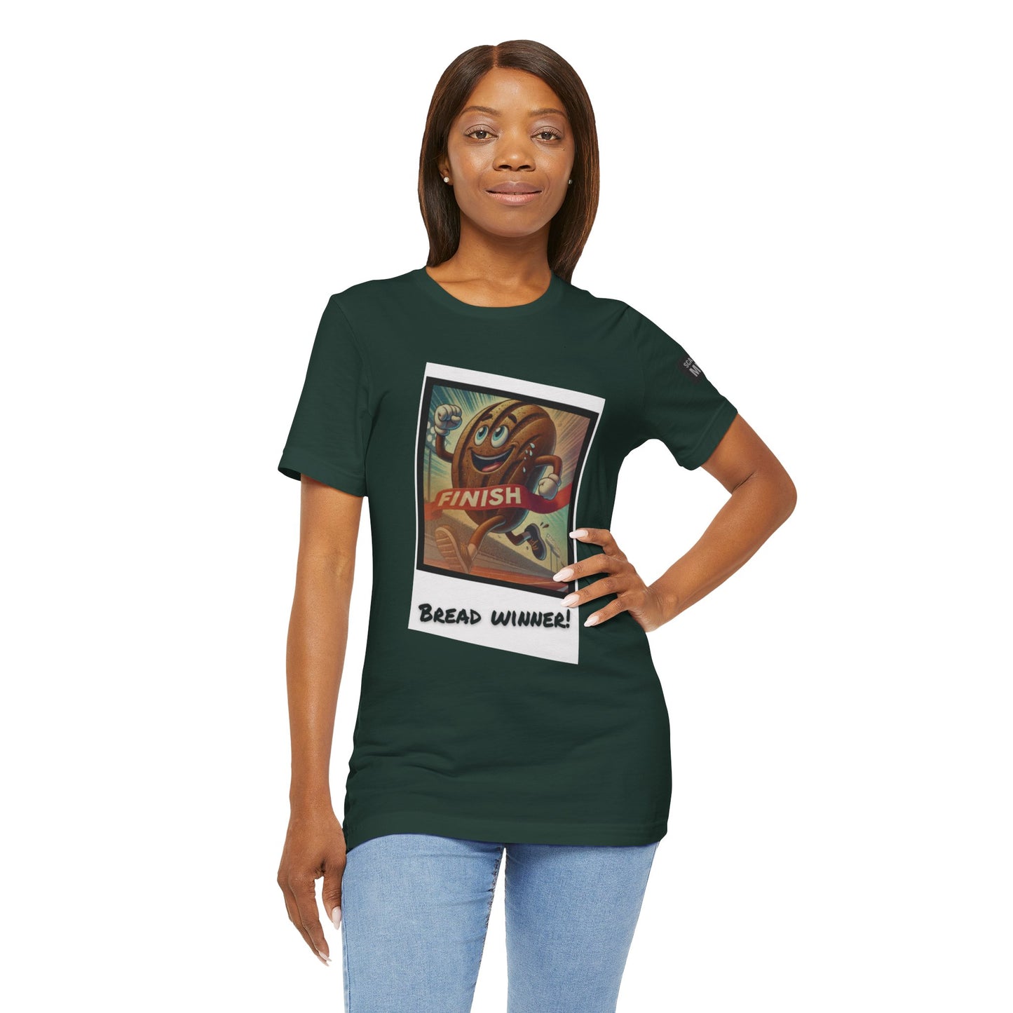 Funny Bread Winner Tee, Unisex Humor T-Shirt