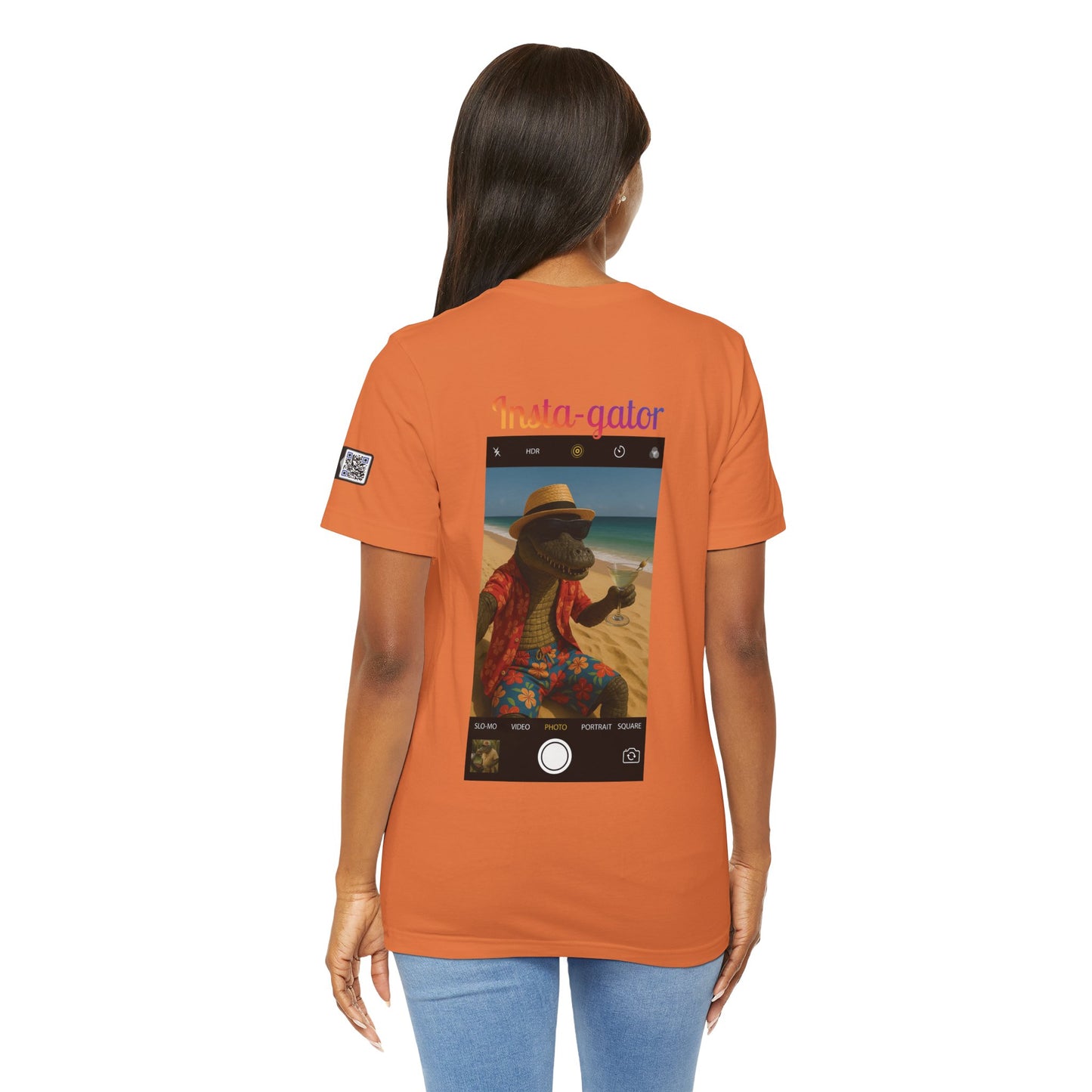 Insta-Gator Fun Unisex T-Shirt Style 2