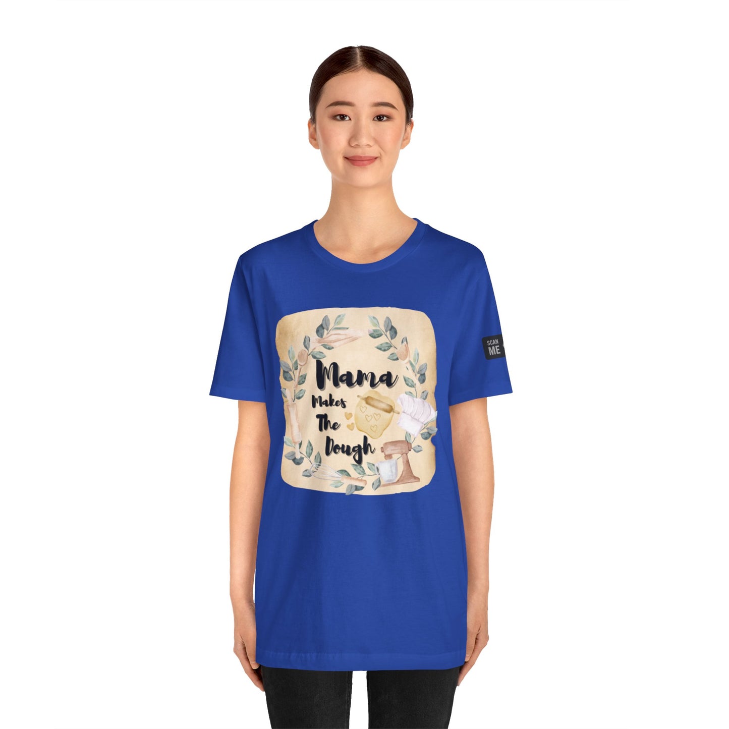 Momma Makes The Dough Short Sleeve Funny Cooking Shirt