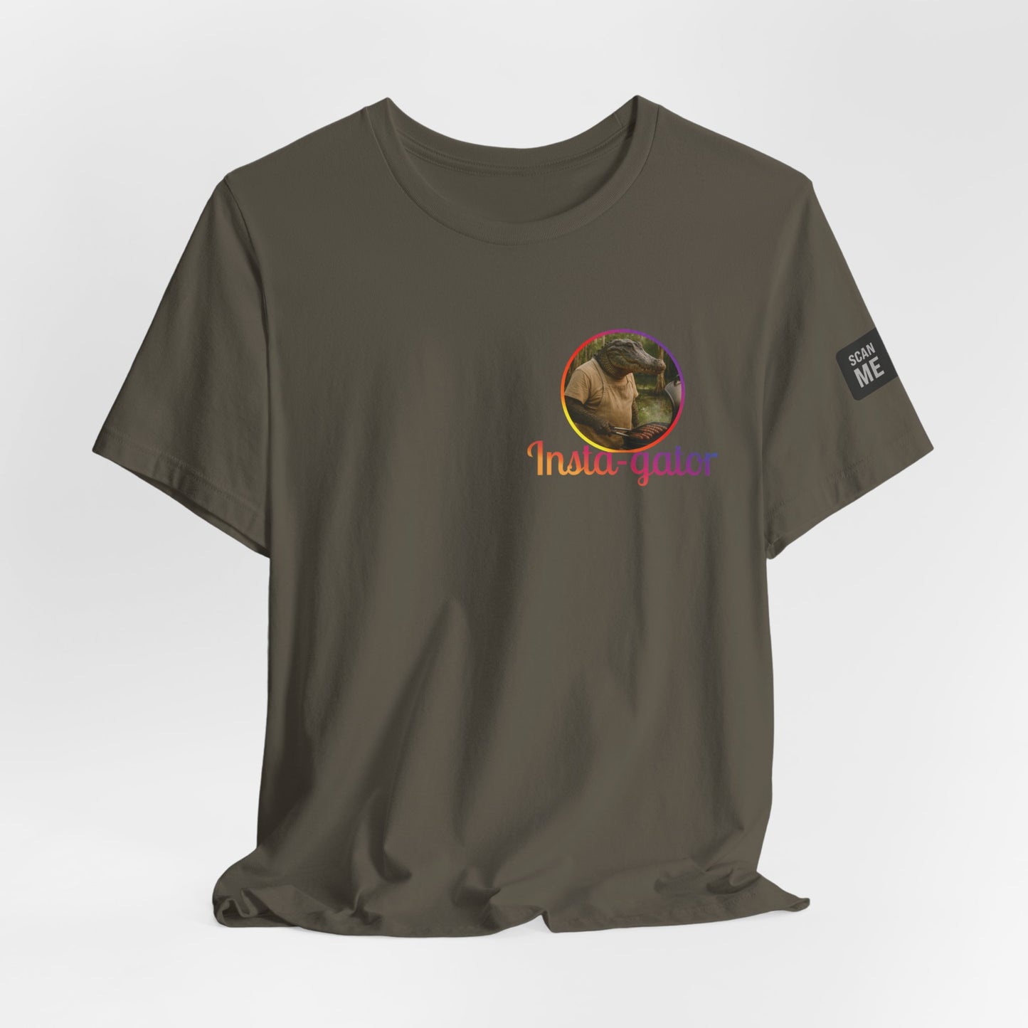 Insta-gator Fun Unisex T-Shirt Style 1