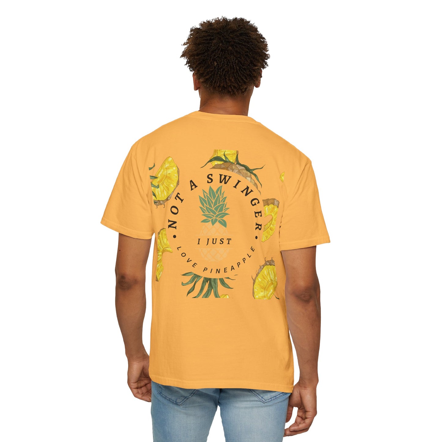 Fun Pineapple Graphic Unisex T-Shirt