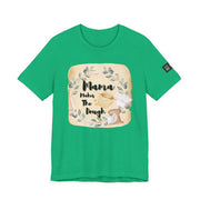 Momma Makes The Dough Short Sleeve Funny Cooking Shirt