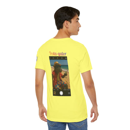 Insta-Gator Fun Unisex T-Shirt Style 2