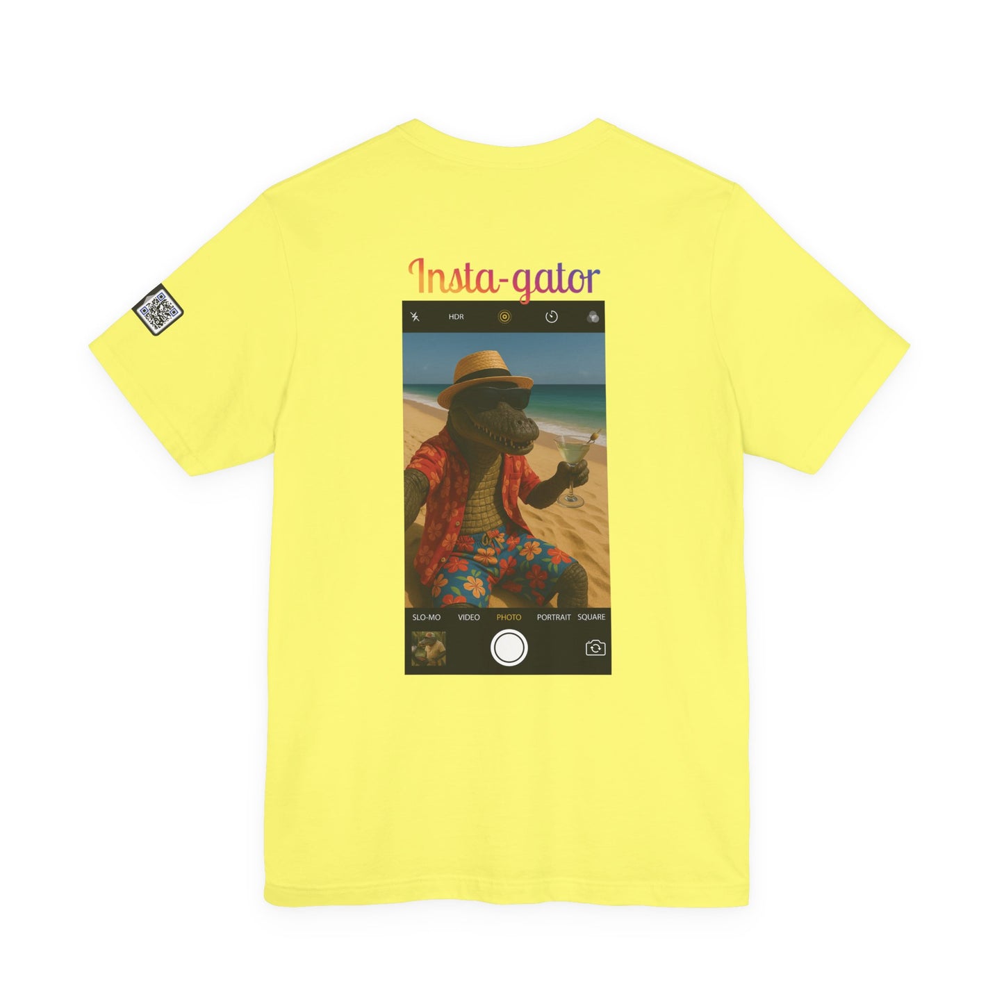 Insta-Gator Fun Unisex T-Shirt Style 2