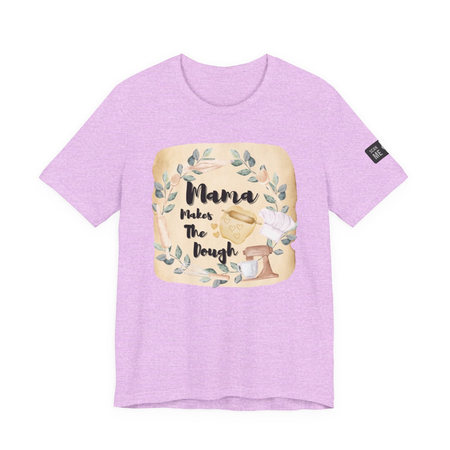 Momma Makes The Dough Short Sleeve Funny Cooking Shirt