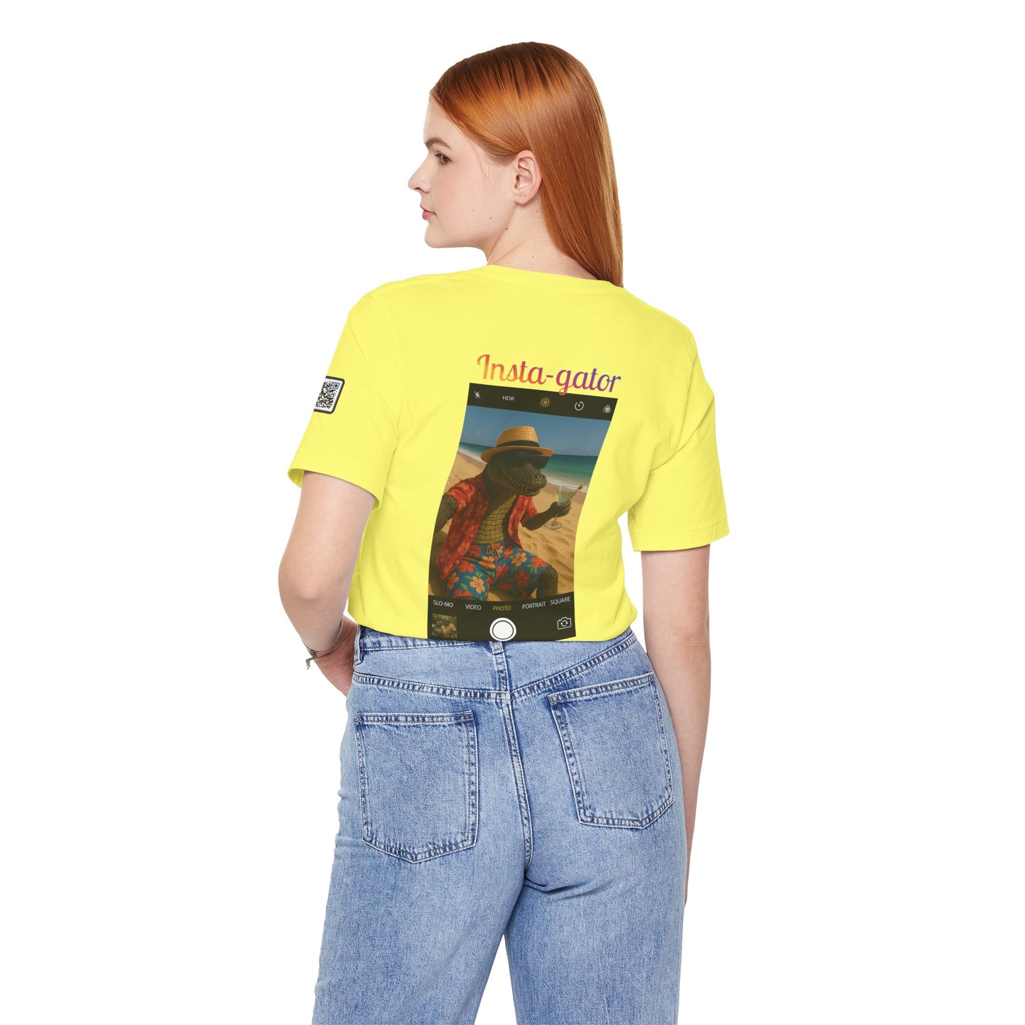 Insta-Gator Fun Unisex T-Shirt Style 2