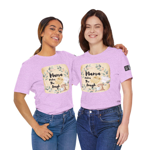 Momma Makes The Dough Short Sleeve Funny Cooking Shirt