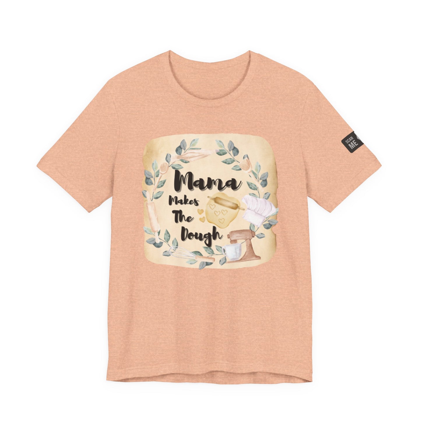 Momma Makes The Dough Short Sleeve Funny Cooking Shirt