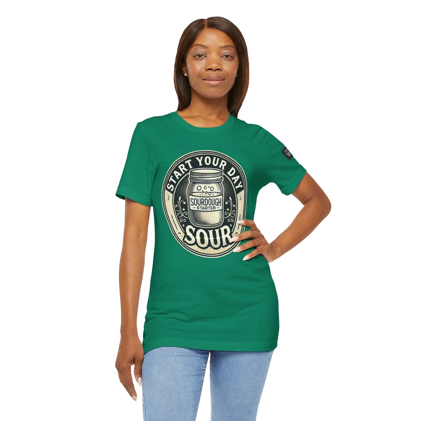 Start Your Day Sour Sourdough Starter Unisex shirt,