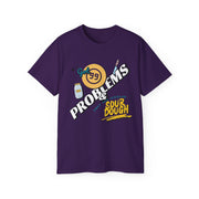 Sourdough Problems Tee, Funny Baking Shirt, Unisex Cotton T-Shirt, Culinary Gift, Baking Lover Apparel